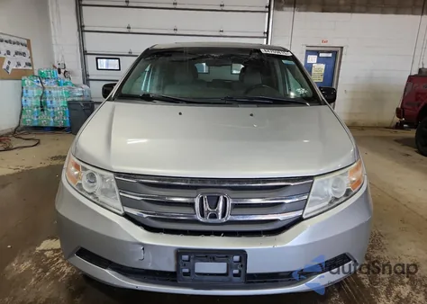 2012 Honda Odyssey Exl из США, поврежденный, VIN 5FNRL5H66CB027326